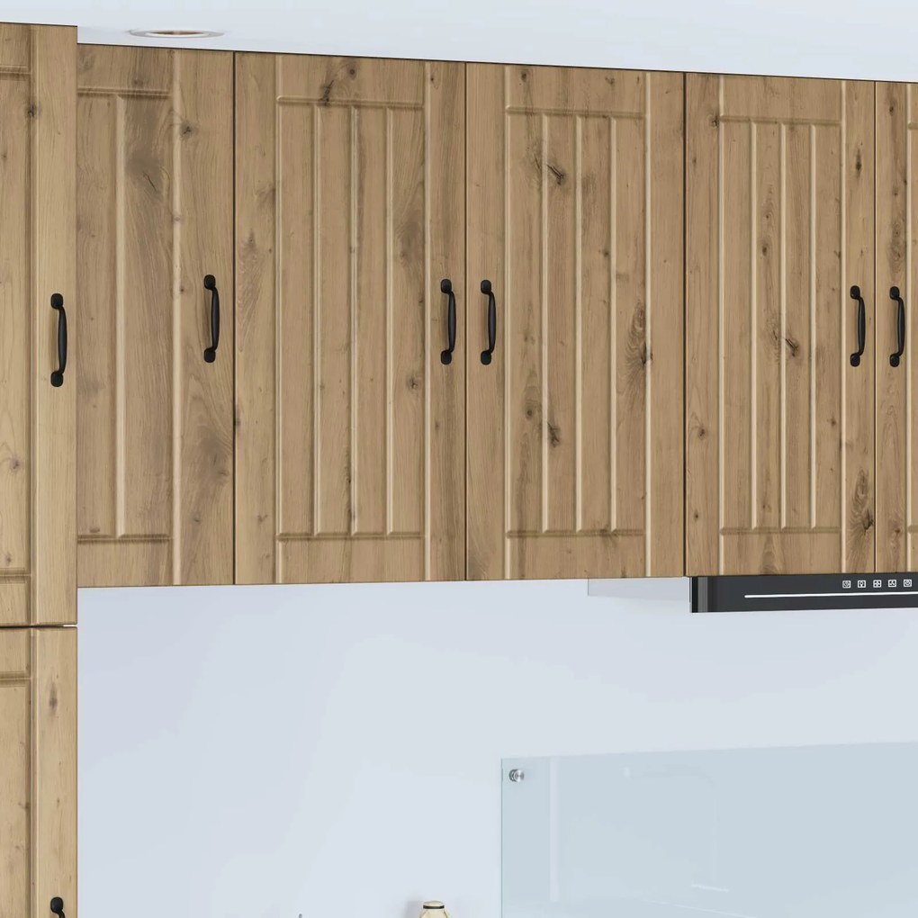 vidaXL Armário de Cozinha Carvalho Artesanal 80 x 31 x 80 cm