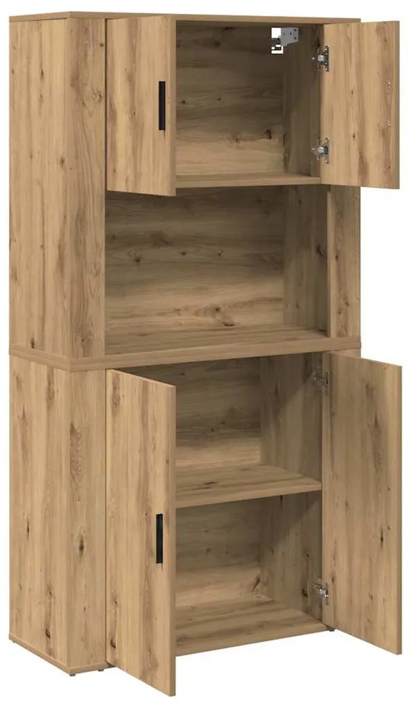 Highboard Carvalho Artisan 80x33x150 cm Madeira Técnica