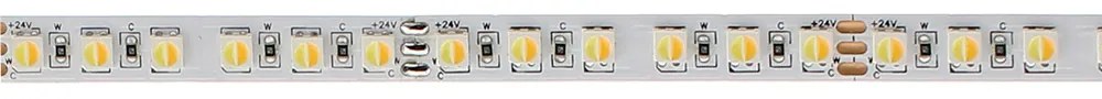 Fita de LED SMD3838, DC24V, 5m (240 Led/m), 90W, IP20 Branco duplo