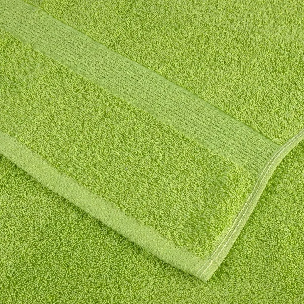 Toalhas premium SOLUND 2 pcs 100x200 cm 600 gsm verde maça