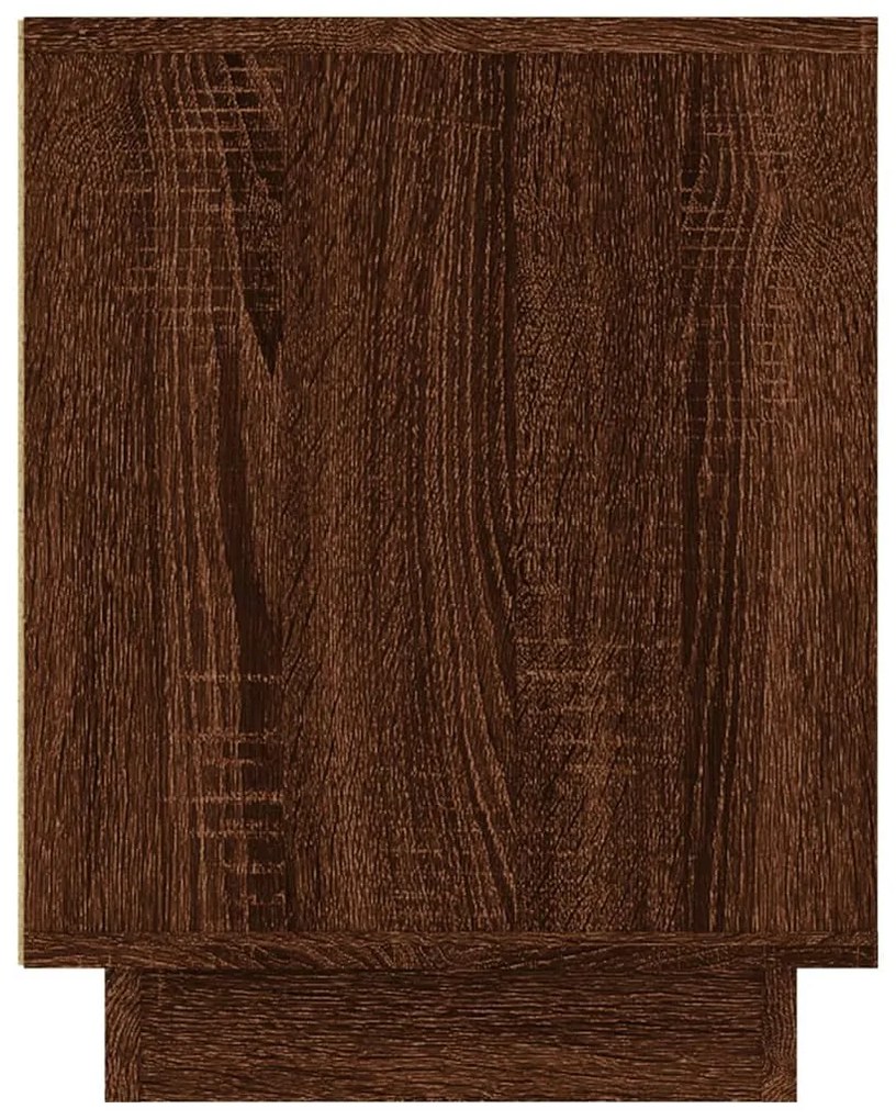 Móvel TV 102x35x45 cm madeira processada cor carvalho castanho