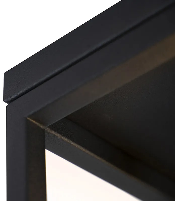 LED Candeeiro de teto industrial inteligente preto com WiFi A60 - Cage Industrial,Design,Moderno