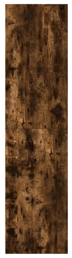 Roupeiro 50x50x200 cm derivados de madeira carvalho fumado