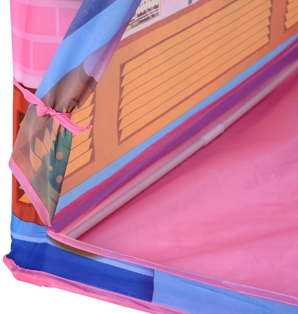 Loja de doces para brincar Zona infantil Presente fácil de montar para crianças 93x69 x103cm 0,75 kg Rosa