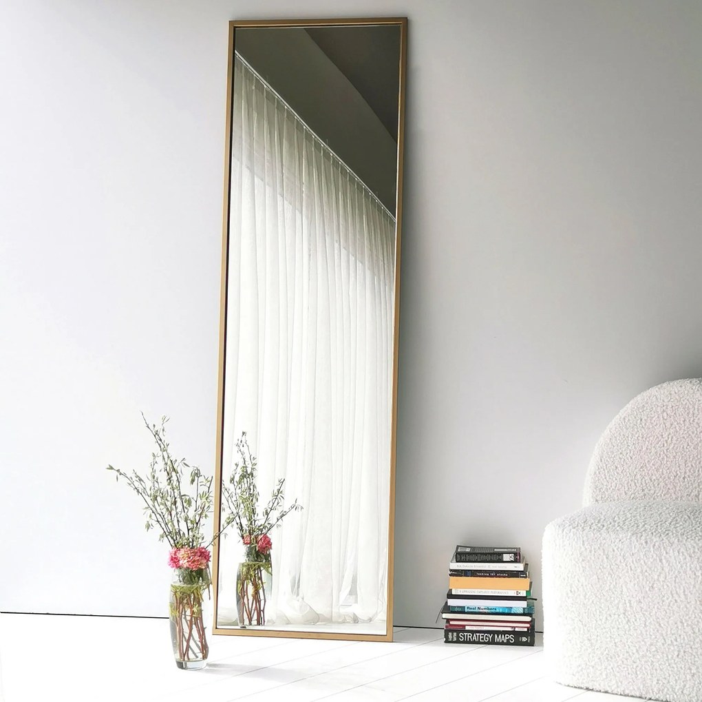 Espelho Cheval Cool – Dourado – 50x170x60 cm
