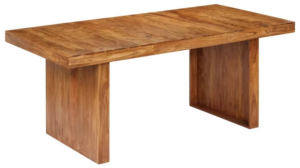 Mesa de jantar 180x90x75 cm madeira de acácia maciça