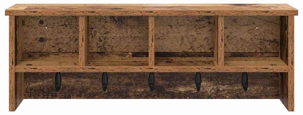 Cabideiro de Parede Madeira antiga 75 x 16 x 26 cm