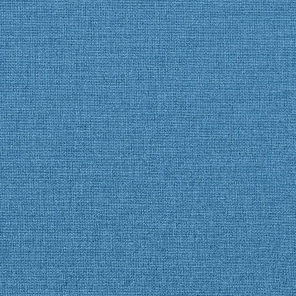 Almofadões para cadeiras altas 6 pcs mesclado tecido azul