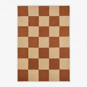 Alfombra Retangular Em Lã E Algodão Bamako 230x160 Cm - Sklum