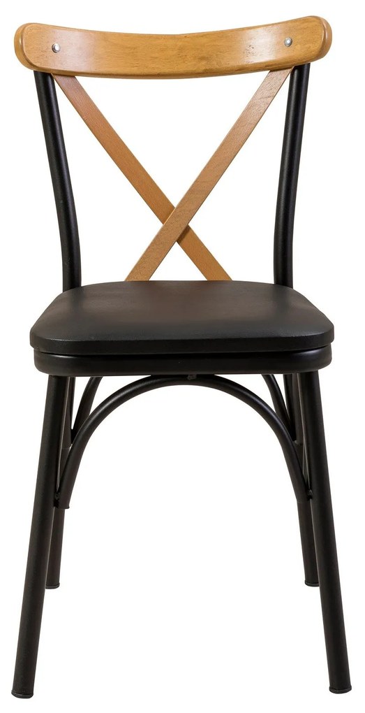Conjunto de Mesa de Jantar Extensível e Cadeiras Oliver – Preto – Mesa