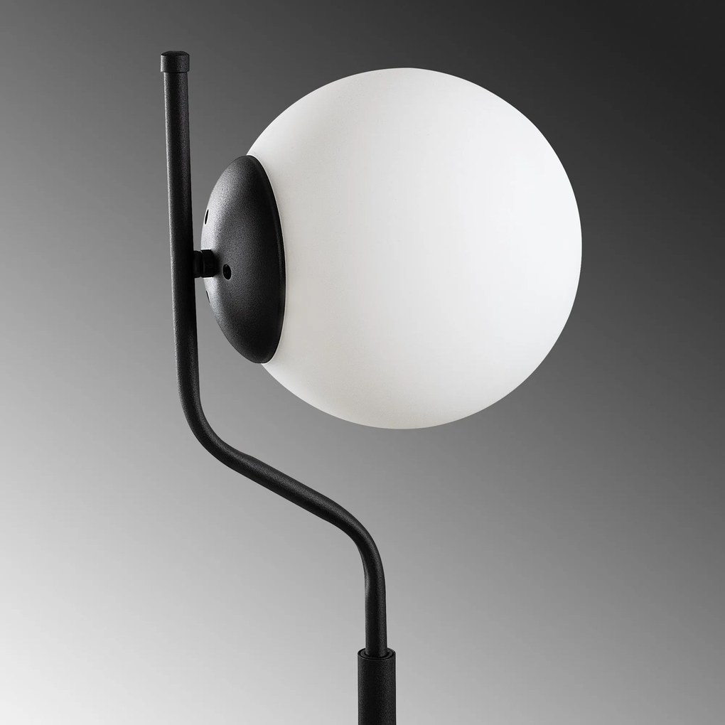 Candeeiro de Pé Tulip – Preto – 30 x 30 x 168 cm
