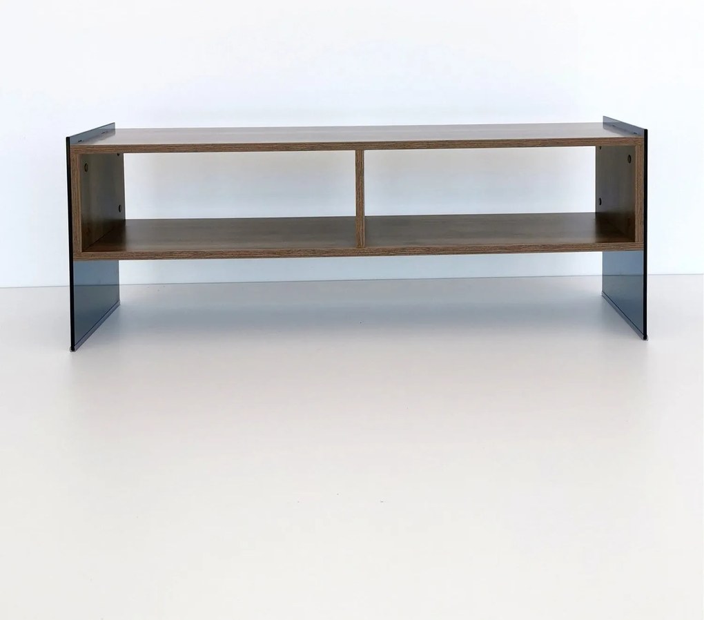 Móvel TV TV405 – Nogueira – 120 cm x 45 cm x 35 cm