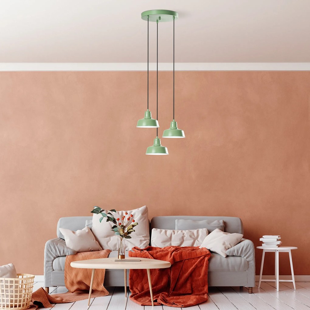 Candeeiro Suspenso Memati – Mint – Diâmetro 45 cm