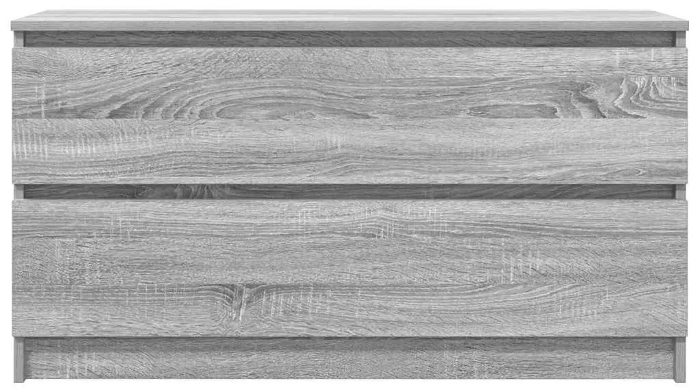 Móvel de TV 100x35x54 cm derivados de madeira cinzento sonoma