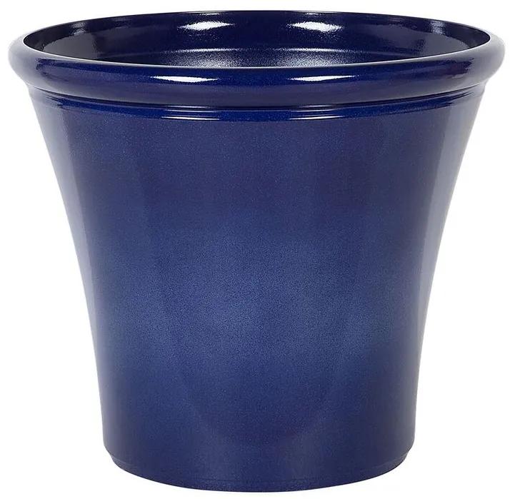 Vaso decorativo ⌀ 46 cm azul marinho KOKKINO Beliani