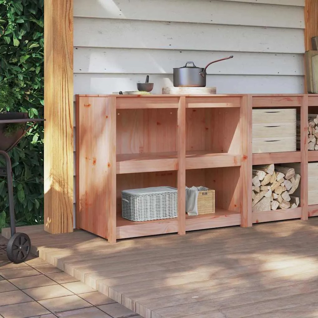 Armário de Cozinha Externo 106x55x92 cm Madeira Sólida de Douglas Fir