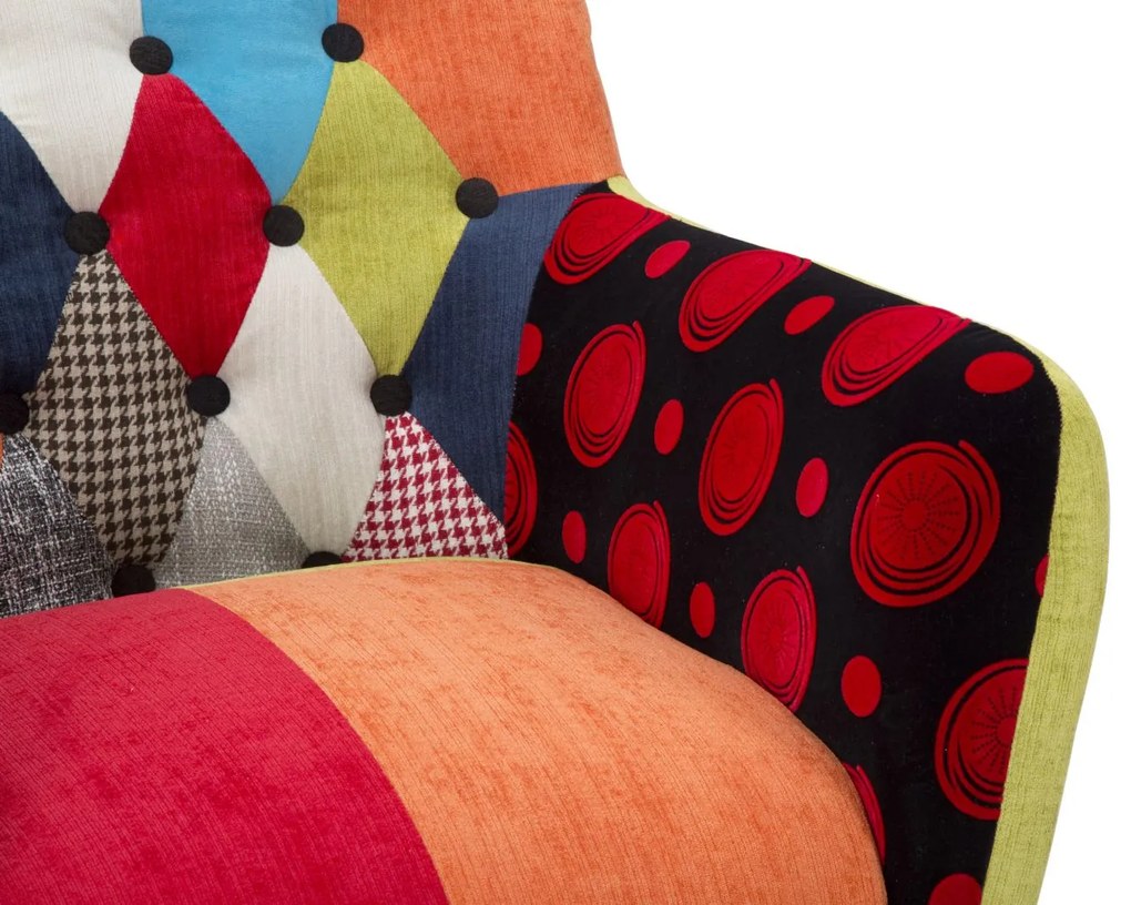 POLTRONA IMPERIAL NOVA 71X63X78 CM MULTICOLORIDO
