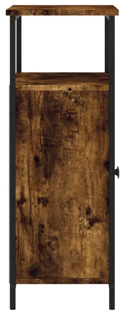 Aparador 70x30x80 cm derivados de madeira cor carvalho fumado