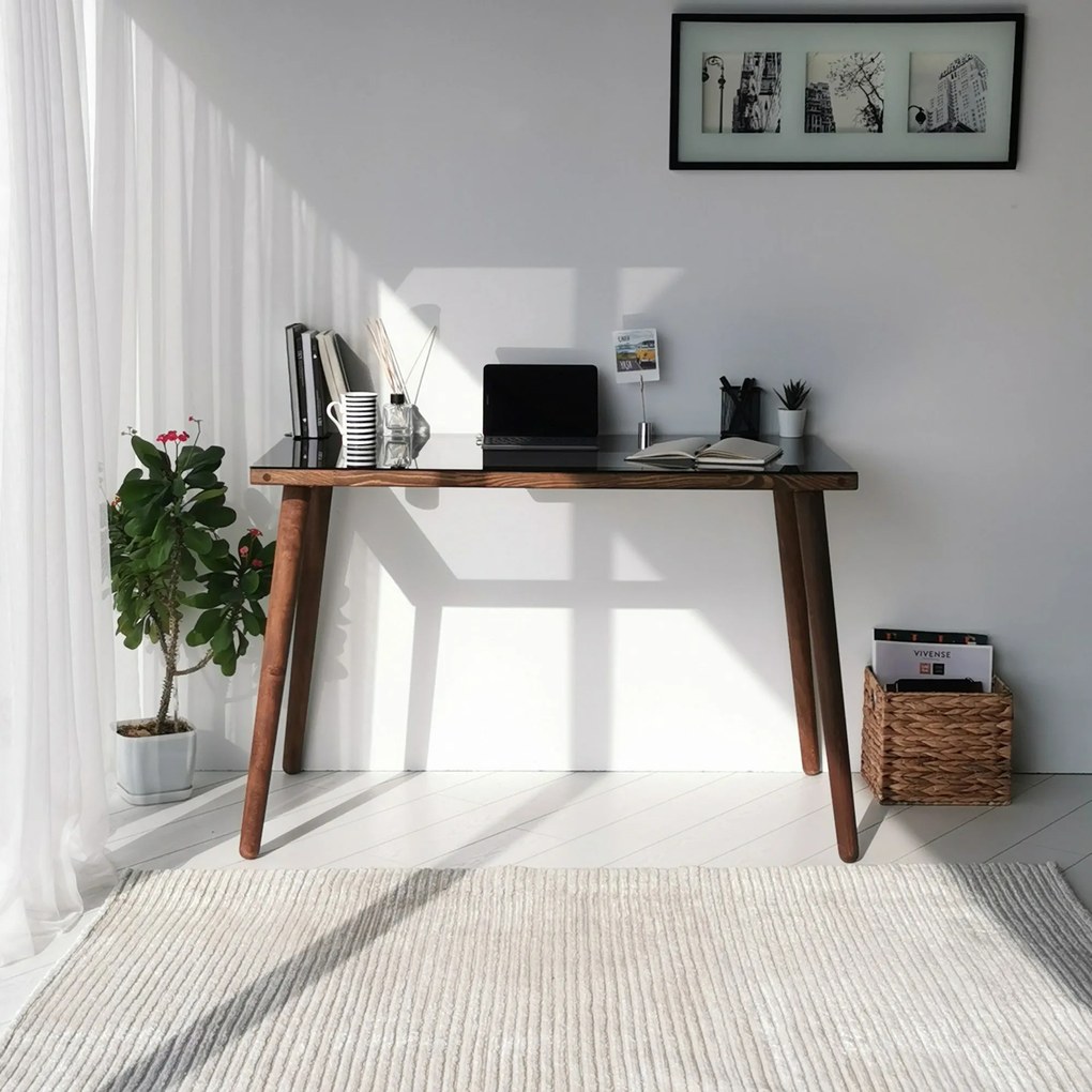 Secretária Cozy – Nogal – 110 cm x 73 cm x 60 cm