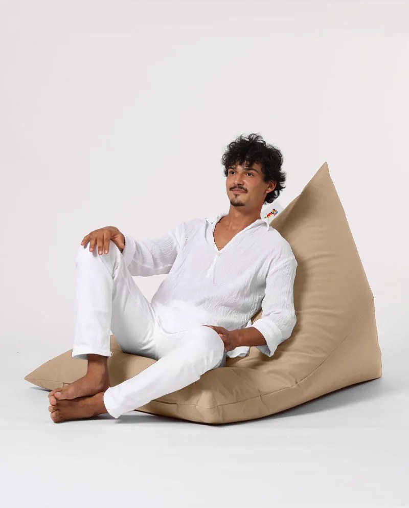 Pufe de Jardim Pyramid Big Bed – Vison – 145x35x90 cm | Tribo Home