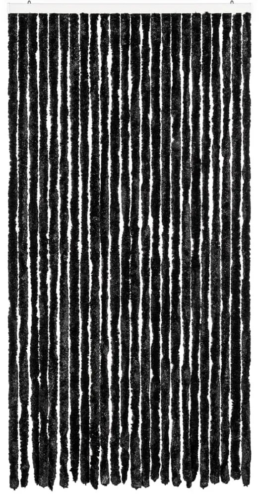 Cortina anti-insetos 100x220 cm chenille antracite