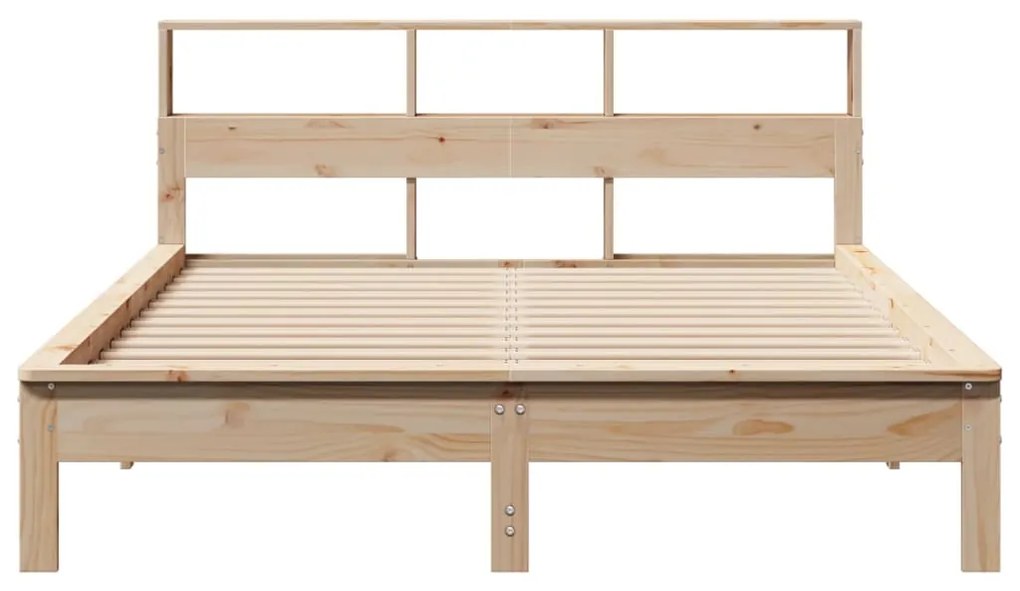 Cama sem colchão 135x190 cm madeira de pinho maciça