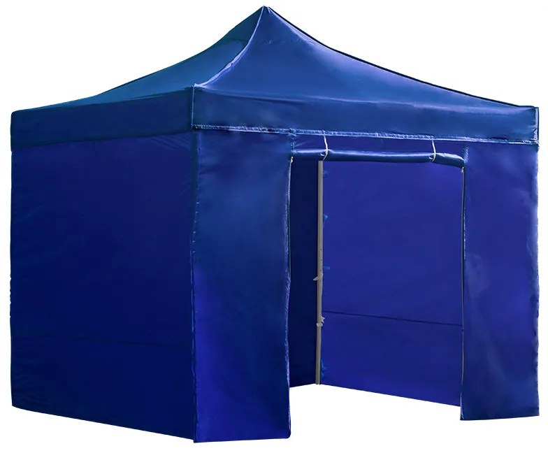 Tenda Jardim Para Festas, Feiras, Eventos 2x2 Line (Kit Completo) Azul