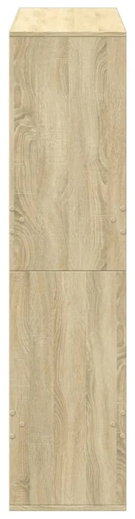 Estante 100x33x135 cm derivados de madeira carvalho sonoma