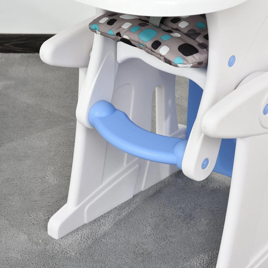 Cadeira para bebês acima de 6 meses 3 posições ajustáveis Acolchoado azul