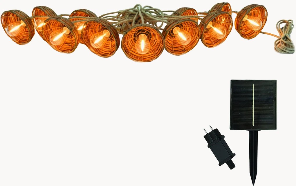 Sistema de iluminação LED solar regulável Cottage