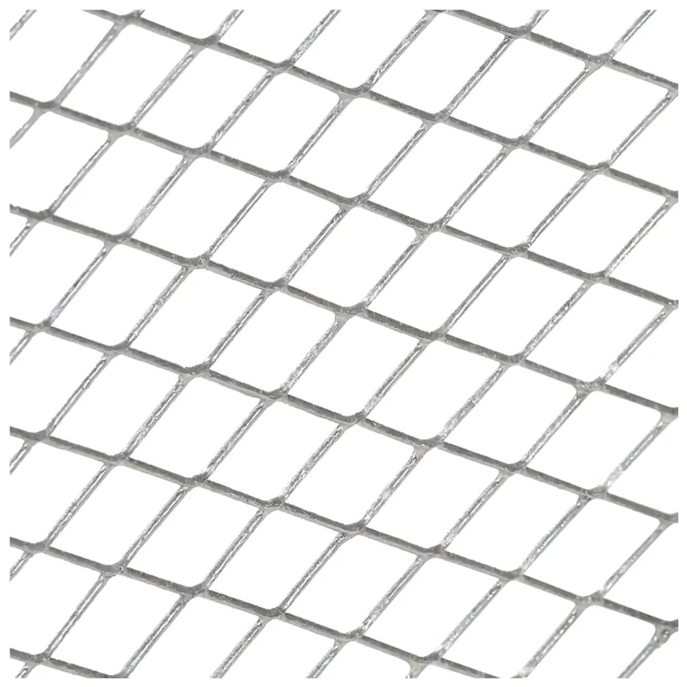 Compostor de jardim 100x100x77 cm ferro galvanizado