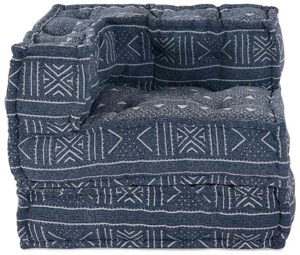 Pouffe Modular Indigo 70x70x54 em Tecido