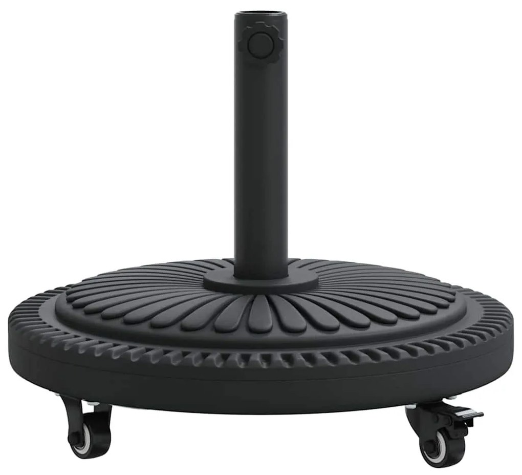 Base para Parasol vidaXL com Rodas para Postes de Ø38-48 mm 13 kg Redo