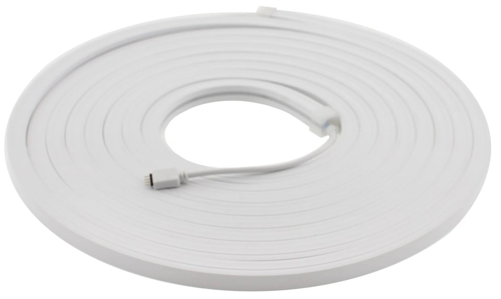 Led NEON Flex, 12x12mm, DC24V, 240Led/m, RGB, 5m, 90W, IP67 RGB regulável