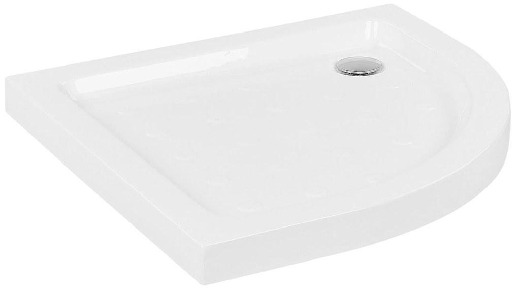 Base de duche branca 90 x 90 x 7 cm SIUNA Beliani