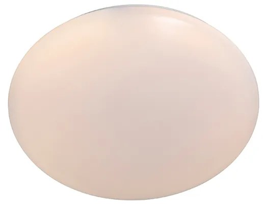 Candeeiro de teto moderno inteligente branco 38 cm com LED e RGB - Iene Moderno