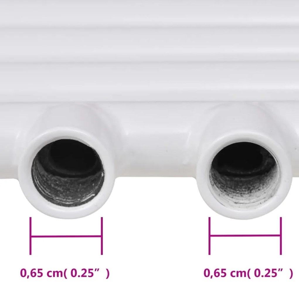 Aquecedor toalhas casa de banho liso 480 x 480 mm
