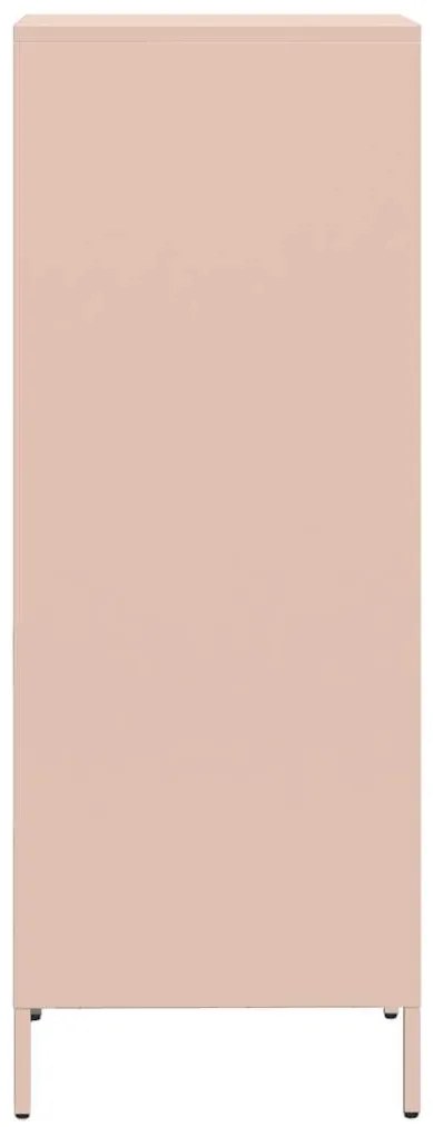Móvel alto 35x39x103,5 cm aço rosa