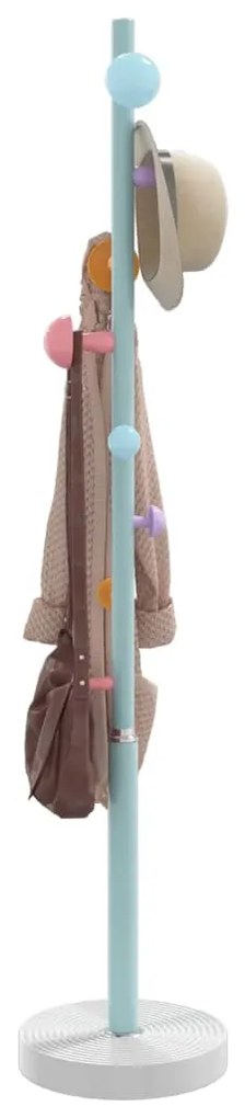vidaXL Bengaleiro 172 cm ferro revestido a pó azul