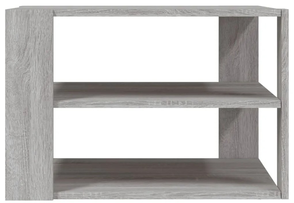 Mesa de centro 59,5x59,5x40 cm derivados madeira cinza sonoma