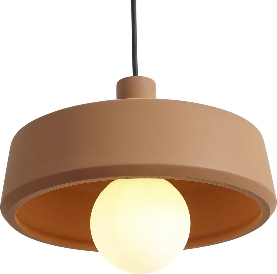 Candeeiro suspenso boémio terracota IP44 - Terracota