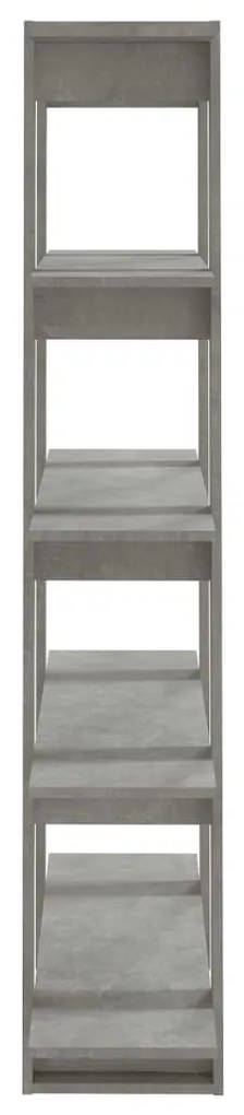 Estante/divisória 100x30x160 cm cor cinzento cimento