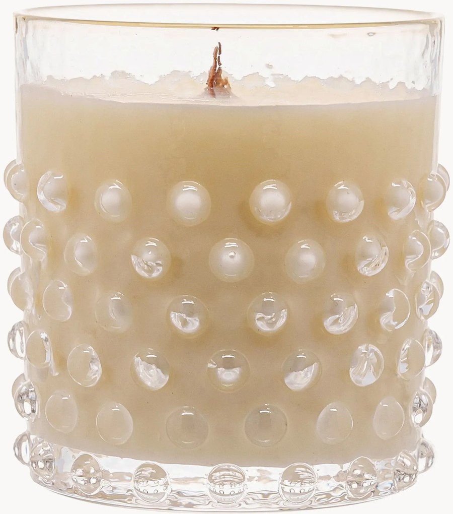 Vela perfumada artesanal com um pavio Hobnail (framboesa)