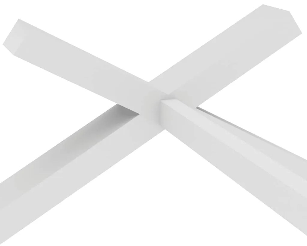 Estrutura cama criança c/ gaveta 70x140 cm pinho maciço branco