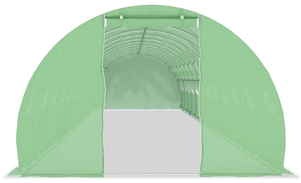 Estufa 54 m² 18x3x2 m