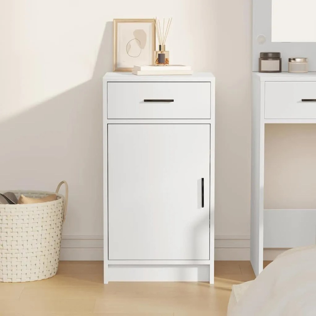 Sideboard Branco 40x41x75 cm Madeira Engenharia