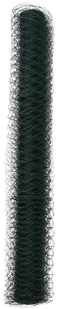 Cerca Hexagonal Cinza Verde 1 x 50 m Aço