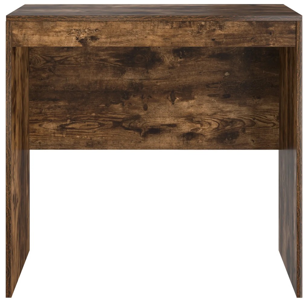 Mesa Carvalho Fumado 80x50x76 cm Madeira Engenharia