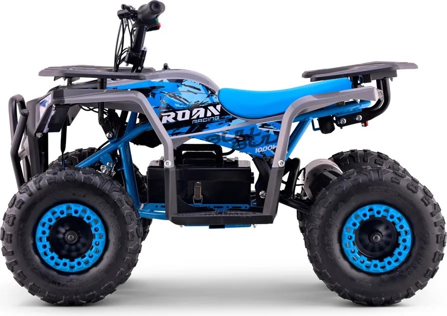 MINI MOTO 4 PARA CRIANÇAS electrica BULL 1000W Azul