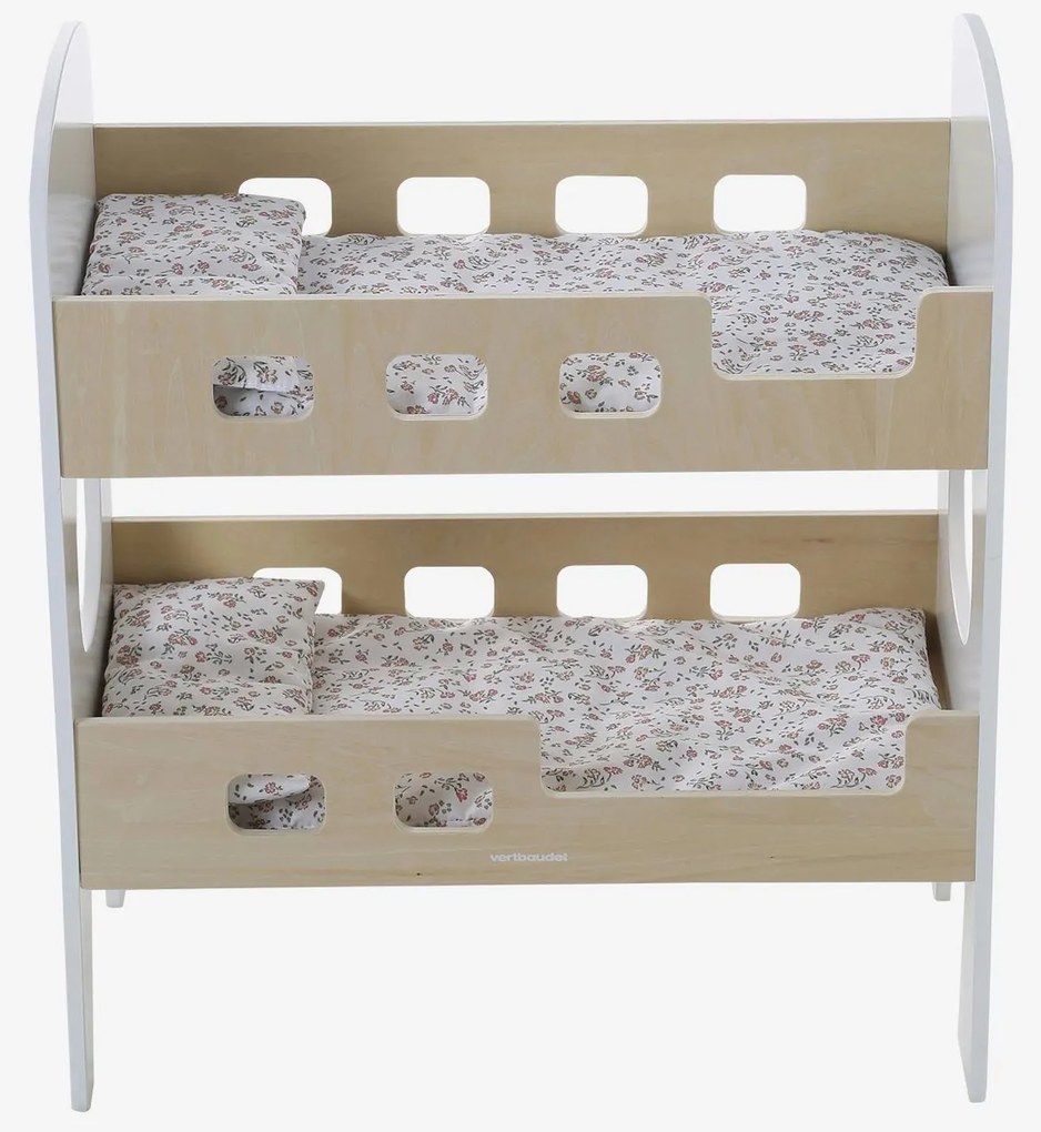 Beliche para boneca em madeira FSC® branco